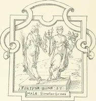 An illustration from The book of fortune : two hundred unpublished drawings (1883)