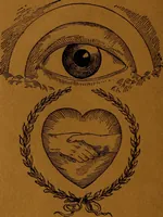 An illustration from Book of heavenly teachings (1912)
