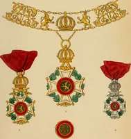 Picture 69 of 425 from The book of orders of knighthood and decorations of honour of all nations ... (1858), leaf 136