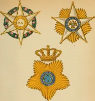An illustration from The book of orders of knighthood and decorations of honour of all nations ... (1858)