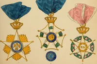 Picture 79 of 425 from The book of orders of knighthood and decorations of honour of all nations ... (1858), leaf 152