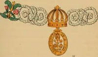 An illustration from The book of orders of knighthood and decorations of honour of all nations ... (1858)