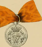 An illustration from The book of orders of knighthood and decorations of honour of all nations ... (1858)