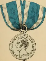 Picture 198 of 425 from The book of orders of knighthood and decorations of honour of all nations ... (1858), leaf 344