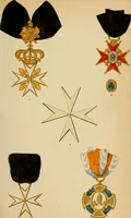 Picture 233 of 425 from The book of orders of knighthood and decorations of honour of all nations ... (1858), leaf 396