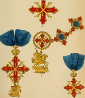 Picture 244 of 425 from The book of orders of knighthood and decorations of honour of all nations ... (1858), leaf 414