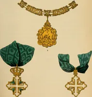 An illustration from The book of orders of knighthood and decorations of honour of all nations ... (1858)