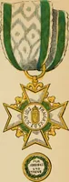 Picture 314 of 425 from The book of orders of knighthood and decorations of honour of all nations ... (1858), leaf 582