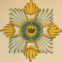 An illustration from The book of orders of knighthood and decorations of honour of all nations ... (1858)