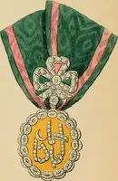 Picture 389 of 425 from The book of orders of knighthood and decorations of honour of all nations ... (1858), leaf 720