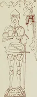 An illustration from The book of ornamental alphabets, ancient and mediaeval, from the eighth century, with numerals; including Gothic; church text, large and small; German arabesque; initials for illumination, monograms, crosses, etc., for the use of architectural and engineering draughtsmen, masons, decorative painters, lithographers, engravers, carvers, etc. etc. (1863)