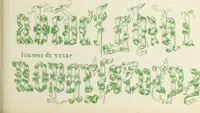 Picture 27 of 49 from The book of ornamental alphabets, ancient and mediaeval, from the eighth century, with numerals; including Gothic; church text, large and small; German arabesque; initials for illumination, monograms, crosses, etc., for the use of architectural and engineering draughtsmen, masons, decorative painters, lithographers, engravers, carvers, etc. etc. (1863), leaf 66