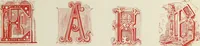 Picture 38 of 49 from The book of ornamental alphabets, ancient and mediaeval, from the eighth century, with numerals; including Gothic; church text, large and small; German arabesque; initials for illumination, monograms, crosses, etc., for the use of architectural and engineering draughtsmen, masons, decorative painters, lithographers, engravers, carvers, etc. etc. (1863), leaf 96