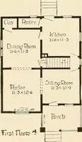 An illustration from Book of plans / Chicago House Wrecking Co. (1913)