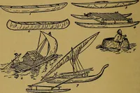 An illustration from The book of the sailboat; (1916)