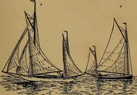 An illustration from The book of the sailboat; (1916)