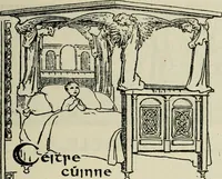 An illustration from The book of Saint Ultan : a collection of pictures and poems (1920)