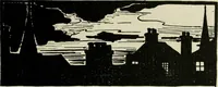 An illustration from The book of Saint Ultan : a collection of pictures and poems (1920)
