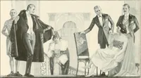 An illustration from A book of samples of papers manufactured to print properly all kinds of illustrations; together with a book of the same papers printed and lithographed in all of the principal processes used for illustration (1922)