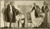 An illustration from A book of samples of papers manufactured to print properly all kinds of illustrations; together with a book of the same papers printed and lithographed in all of the principal processes used for illustration (1922)