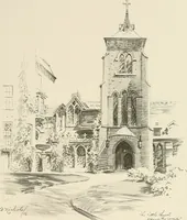An illustration from A book of samples of papers manufactured to print properly all kinds of illustrations; together with a book of the same papers printed and lithographed in all of the principal processes used for illustration (1922)
