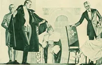An illustration from A book of samples of papers manufactured to print properly all kinds of illustrations; together with a book of the same papers printed and lithographed in all of the principal processes used for illustration (1922)