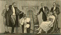 An illustration from A book of samples of papers manufactured to print properly all kinds of illustrations; together with a book of the same papers printed and lithographed in all of the principal processes used for illustration (1922)