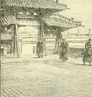 An illustration from The book of Ser Marco Polo, the Venetian, concerning the kingdoms and marvels of the East; (1903)