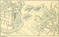 An illustration from The book of Ser Marco Polo, the Venetian, concerning the kingdoms and marvels of the East; (1903)