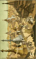 An illustration from The book of Ser Marco Polo, the Venetian, concerning the kingdoms and marvels of the East; (1903)