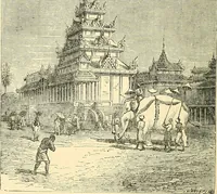 An illustration from The book of Ser Marco Polo, the Venetian, concerning the kingdoms and marvels of the East; (1903)