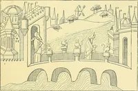 An illustration from The book of Ser Marco Polo, the Venetian, concerning the kingdoms and marvels of the East; (1903)