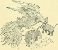 An illustration from The book of Ser Marco Polo, the Venetian, concerning the kingdoms and marvels of the East; (1903)