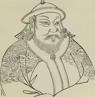 An illustration from The book of Ser Marco Polo : the Venetian concerning the kingdoms and marvels of the East (1903)