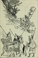 An illustration from The book of Ser Marco Polo : the Venetian concerning the kingdoms and marvels of the East (1903)