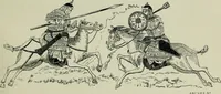 An illustration from The book of Ser Marco Polo : the Venetian concerning the kingdoms and marvels of the East (1903)