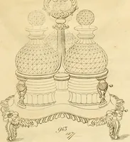 Picture 102 of 201 from [Book of silver patterns] (1820), leaf 102