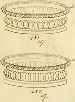 Picture 110 of 201 from [Book of silver patterns] (1820), leaf 110