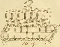 Picture 117 of 201 from [Book of silver patterns] (1820), leaf 116