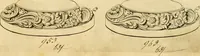 Picture 17 of 201 from [Book of silver patterns] (1820), leaf 12