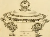 Picture 136 of 201 from [Book of silver patterns] (1820), leaf 148