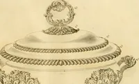 Picture 137 of 201 from [Book of silver patterns] (1820), leaf 150
