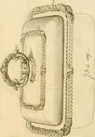 Picture 144 of 201 from [Book of silver patterns] (1820), leaf 158