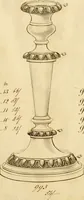 Picture 23 of 201 from [Book of silver patterns] (1820), leaf 16