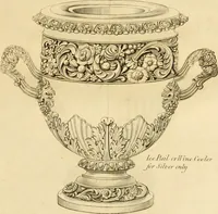 Picture 176 of 201 from [Book of silver patterns] (1820), leaf 210