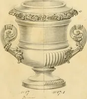 Picture 178 of 201 from [Book of silver patterns] (1820), leaf 216