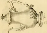 Picture 186 of 201 from [Book of silver patterns] (1820), leaf 232