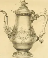 Picture 187 of 201 from [Book of silver patterns] (1820), leaf 234