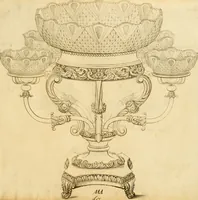 Picture 80 of 201 from [Book of silver patterns] (1820), leaf 72
