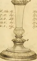 Picture 5 of 201 from [Book of silver patterns] (1820), leaf 8